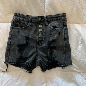 VICI Button down, high-rise, distressed